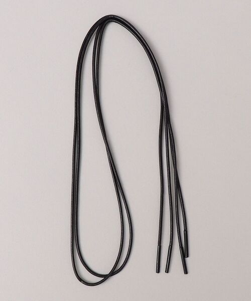SHIPS(シップス)の「SHIPS: 5アイレット シューレース (80cm)(シューズアクセサリー・メンズ・ブラウン/ブラック・ONE SIZE)」の1枚目の写真
