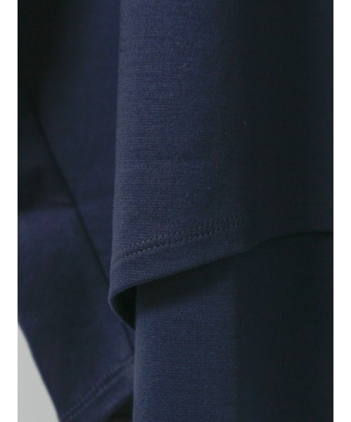 mizuiroind（ミズイロインド）の「mizuiro ind ボートネックコクーンプルオーバー（Tシャツ/カットソー・レディース・ネイビー/ブラック/ホワイト/チャコールグレー/グレー・FREE）」の15枚目の写真