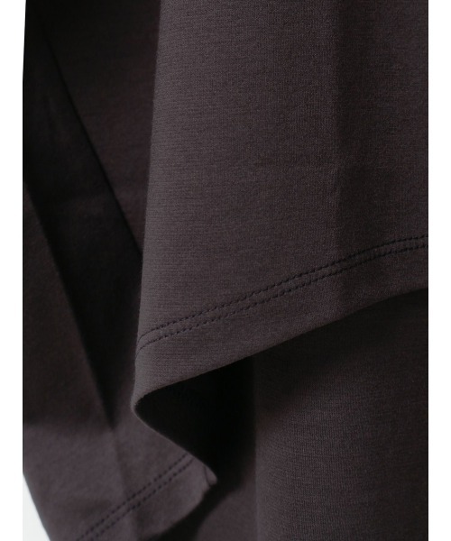 mizuiroind（ミズイロインド）の「mizuiro ind ボートネックコクーンプルオーバー（Tシャツ/カットソー・レディース・ネイビー/ブラック/ホワイト/チャコールグレー/グレー・FREE）」の17枚目の写真