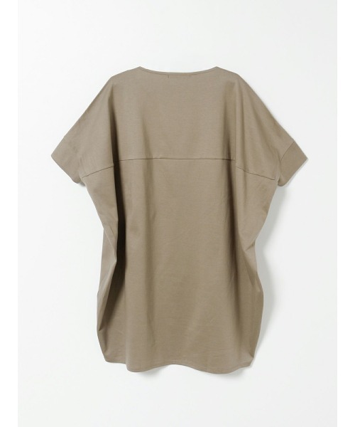 mizuiroind（ミズイロインド）の「mizuiro ind ボートネックコクーンプルオーバー（Tシャツ/カットソー・レディース・ネイビー/ブラック/ホワイト/チャコールグレー/グレー・FREE）」の22枚目の写真