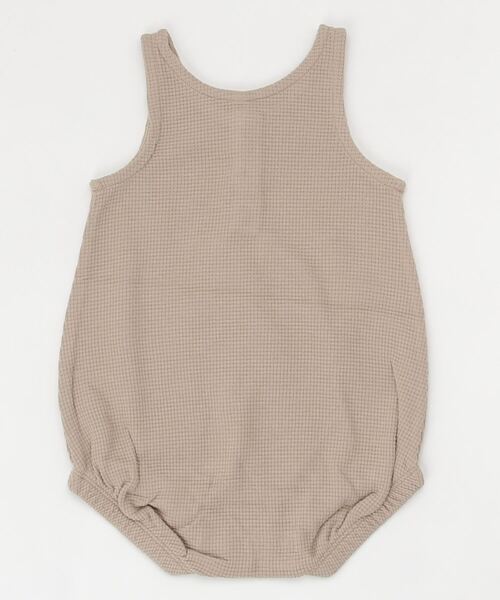 Quincy Mae（クインシーメイ）の「WAFFLE SLEEVELESS BUBBLE（ベビーパジャマ/スリーパー）」 WEAR