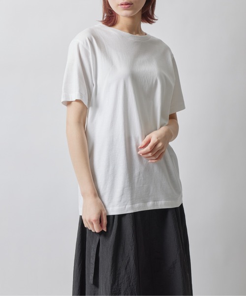 LIFEMAX(ライフマックス)の「【LIFEMAX】5.3オンスユーロTシャツ 半袖無地T コットン 綿 MS1141W ※(Tシャツ/カットソー・メンズ・ホワイト・M/XL/S/L)」の2枚目の写真