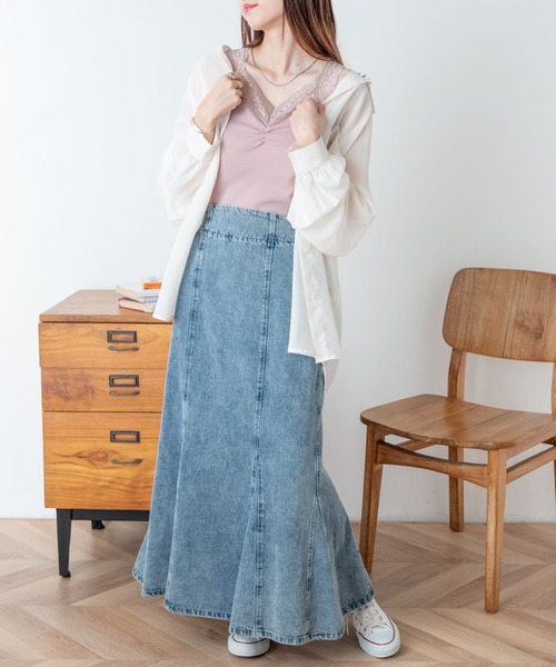 WEGO（ウィゴー）の「WEGO/ギャザーレースタンクトップ（タンクトップ・レディース・ホワイト/ブラック/ピンク・FREE）」の11枚目の写真