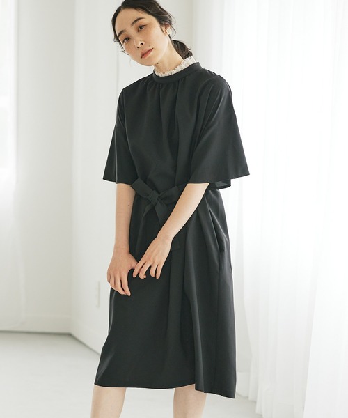 Du Noir ワンピース Pual ちょい甘ディテールがちょうどいい きちんとワンピース ワンピース Cin ピュアルセシン のファッション ちょい甘ディテールがちょうどいい きちんとワンピース を購入できます Pual Ce Pual 国内正規取扱店