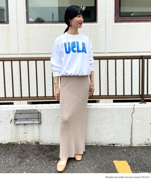 GOOD ROCK SPEED（グッドロックスピード）の「Collegeスウェット（スウェット・レディース・ブラック/ホワイト・FREE）」の14枚目の写真