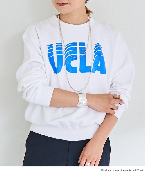 GOOD ROCK SPEED（グッドロックスピード）の「Collegeスウェット（スウェット・レディース・ブラック/ホワイト・FREE）」の19枚目の写真