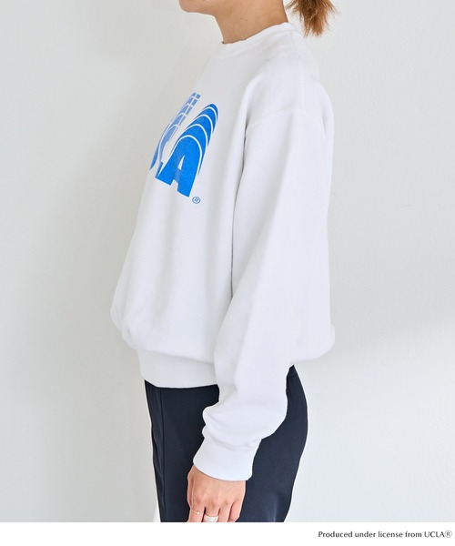 GOOD ROCK SPEED（グッドロックスピード）の「Collegeスウェット（スウェット・レディース・ブラック/ホワイト・FREE）」の5枚目の写真