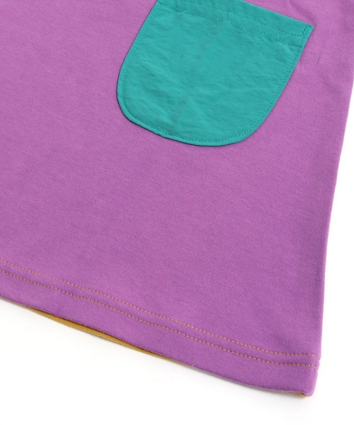 RAGMART（ラグマート）の「ナイロンポケットワンピース（ワンピース・キッズ・イエロー/グリーン・110cm/100cm/120cm/130cm）」の13枚目の写真