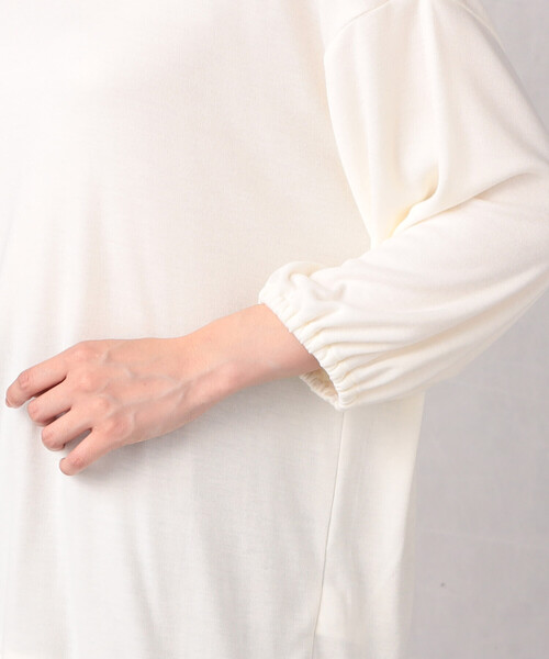 Comme　Ca　Mature（コムサマチュア）の「【セットアイテム】＜ウォッシャブル＞　チュニック×プリーツスカート（スカート・レディース・ホワイト/ブラック/カーキ・FREE）」の14枚目の写真