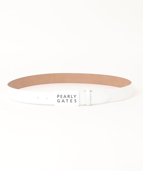 【PEARLY GATES】2段ロゴベルト (UNISEX)