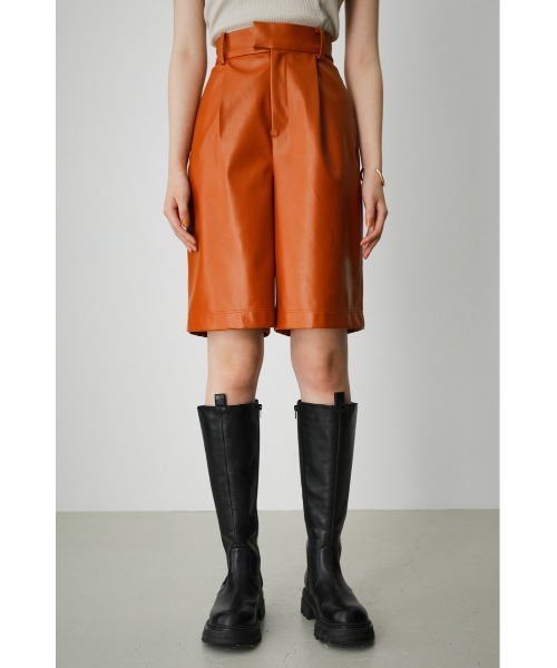AZUL by moussy（アズールバイマウジー）の「FAUX LEATHER HALF
