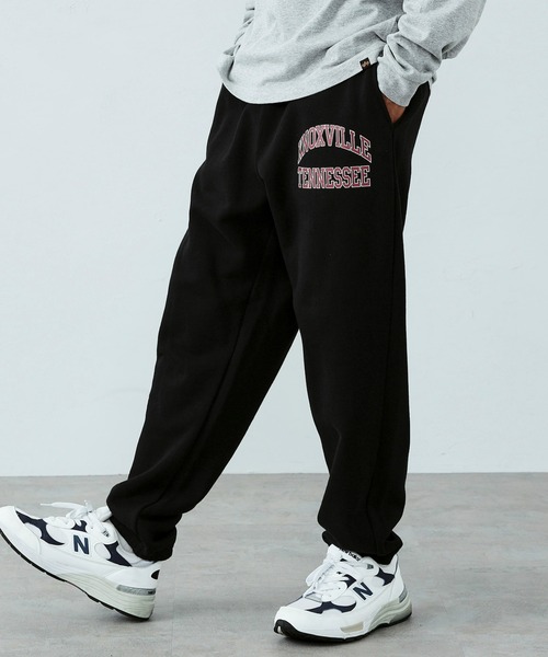 Alpha Industries(アルファインダストリーズ)の「ヴィンテージスウェットパンツ(KNOXVILLE) セットアップ対応(スウェットパンツ・メンズ・ホワイト/ブラック/ブルー/ヘザーグレー・MEDIUM/LARGE/X-LARGE)」の6枚目の写真