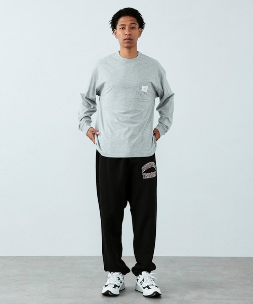Alpha Industries(アルファインダストリーズ)の「ヴィンテージスウェットパンツ(KNOXVILLE) セットアップ対応(スウェットパンツ・メンズ・ホワイト/ブラック/ブルー/ヘザーグレー・MEDIUM/LARGE/X-LARGE)」の9枚目の写真