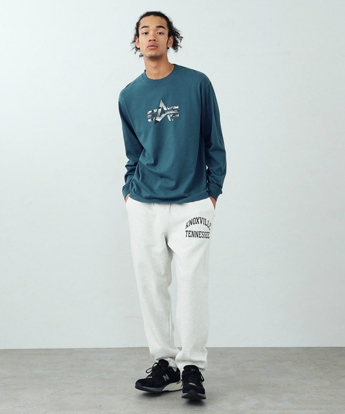 Alpha Industries(アルファインダストリーズ)の「ヴィンテージスウェットパンツ(KNOXVILLE) セットアップ対応(スウェットパンツ・メンズ・ホワイト/ブラック/ブルー/ヘザーグレー・MEDIUM/LARGE/X-LARGE)」の18枚目の写真
