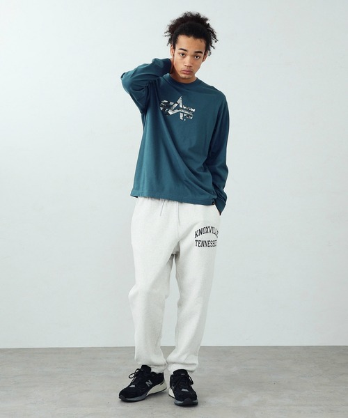 Alpha Industries(アルファインダストリーズ)の「ヴィンテージスウェットパンツ(KNOXVILLE) セットアップ対応(スウェットパンツ・メンズ・ホワイト/ブラック/ブルー/ヘザーグレー・MEDIUM/LARGE/X-LARGE)」の19枚目の写真