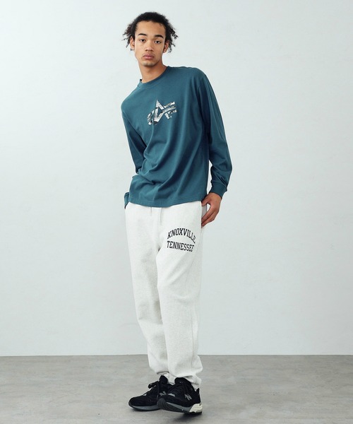 Alpha Industries(アルファインダストリーズ)の「ヴィンテージスウェットパンツ(KNOXVILLE) セットアップ対応(スウェットパンツ・メンズ・ホワイト/ブラック/ブルー/ヘザーグレー・MEDIUM/LARGE/X-LARGE)」の20枚目の写真