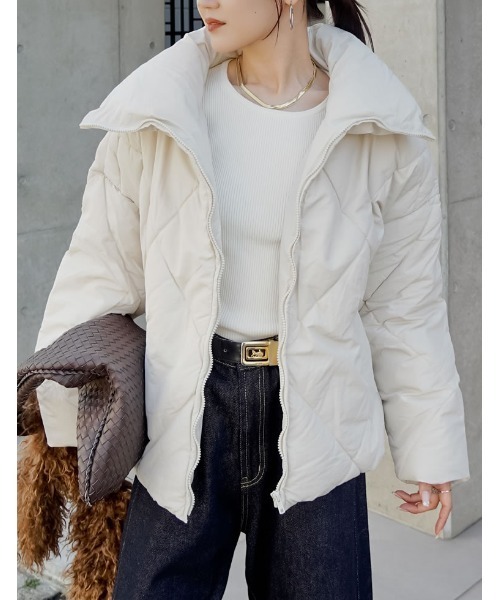 明日削除予定！ounce ダウンジャケット ペディン leday riette セール】[HITアウター][低身長サイズ有]ダイヤキルト中綿ダウン
