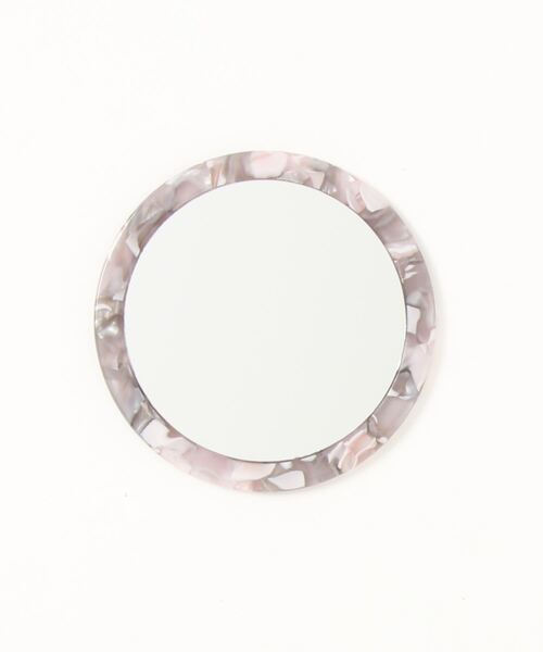 アンティーク 鼈甲 コンパクト ミラー 鏡 ベッコウ ベッ甲