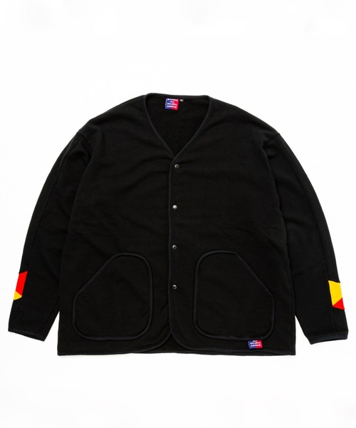 AlexanderLeeChang(アレキサンダーリーチャン)の「AlexanderLeeChang/アレキサンダーリーチャン BLC SWET SANKAKU CARDIGAN BC012201(カーディガン/ボレロ・メンズ・ブラック/グレー/マスタード・MEDIUM/LARGE/X-LARGE)」の19枚目の写真