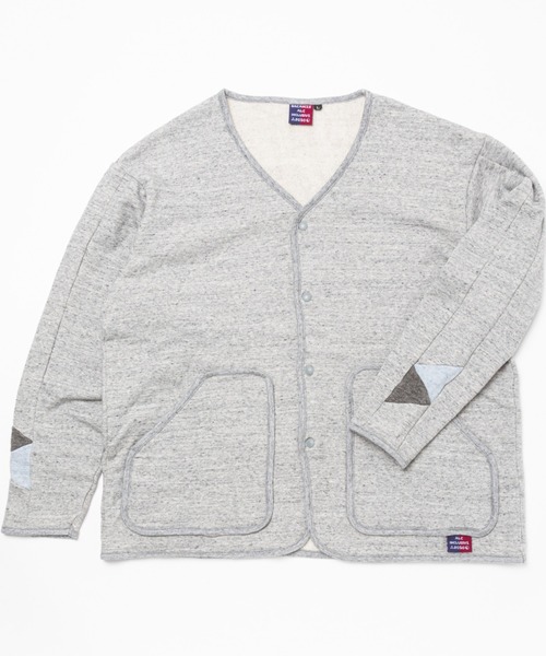 AlexanderLeeChang(アレキサンダーリーチャン)の「AlexanderLeeChang/アレキサンダーリーチャン BLC SWET SANKAKU CARDIGAN BC012201(カーディガン/ボレロ・メンズ・ブラック/グレー/マスタード・MEDIUM/LARGE/X-LARGE)」の6枚目の写真