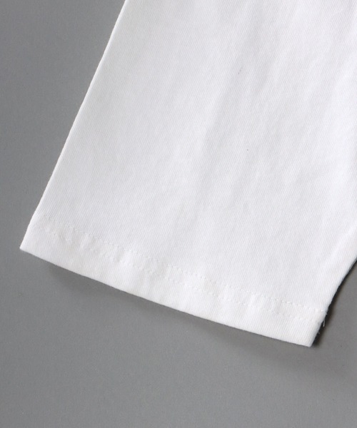 SITRY（シトリー）の「wide silhouette football T-shirt/ワイドシルエット フットボール ロングスリーブTシャツ（Tシャツ/カットソー・メンズ・ホワイト/アッシュグレー/マスタード/グリーン/ネイビー・M/L）」の9枚目の写真