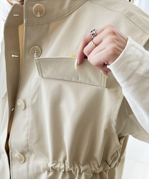 プラスワンでこなれ感。bigポケットミリタリーベスト