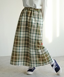 PAR ICI（パーリッシィ）の「トラッドチェック ロングスカート（スカート）」