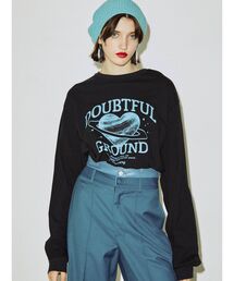 jouetie | ハートサターンロンT(Tシャツ/カットソー)