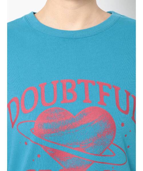 jouetie（ジュエティ）の「ハートサターンロンT（Tシャツ/カットソー・レディース・ブラック/オフホワイト/ブルー・MEDIUM）」の11枚目の写真