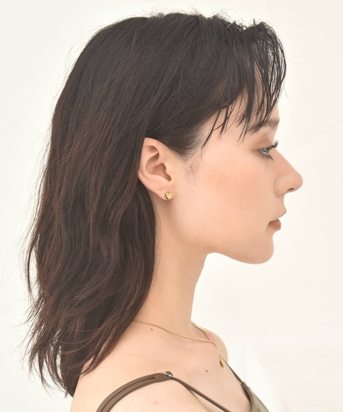 LHME(エルエイチエムイー)の「【WEB限定】”Atrium”プランプハートピアス/サージカルステンレス(金属アレルギー対応)【LHME / エルエイチエムイー】(ピアス(両耳用)・レディース・シルバー/ゴールド/ピンクゴールド・ONE SIZE)」の19枚目の写真