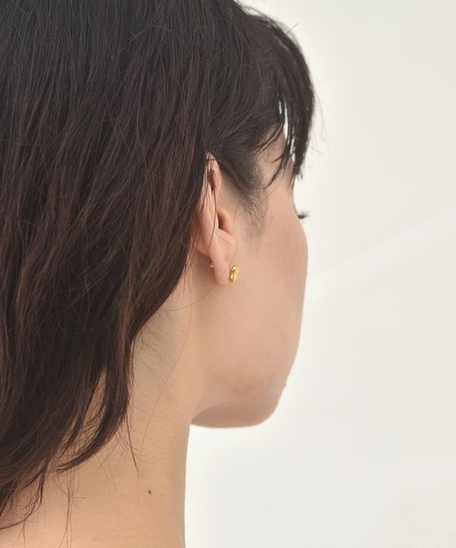 LHME(エルエイチエムイー)の「【WEB限定】”Atrium”プランプハートピアス/サージカルステンレス(金属アレルギー対応)【LHME / エルエイチエムイー】(ピアス(両耳用)・レディース・シルバー/ゴールド/ピンクゴールド・ONE SIZE)」の20枚目の写真