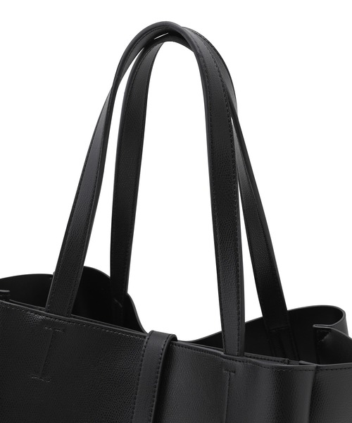 ROPE' PICNIC(ロペピクニック)の「【WEB限定カラー:ピンク】フラットリボンベルト2層A4トートバッグ(トートバッグ・レディース・ブラック/キナリ/ブルー系その他6/ピンク系その他2・FREE)」の17枚目の写真