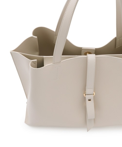 ROPE' PICNIC(ロペピクニック)の「【WEB限定カラー:ピンク】フラットリボンベルト2層A4トートバッグ(トートバッグ・レディース・ブラック/キナリ/ブルー系その他6/ピンク系その他2・FREE)」の20枚目の写真