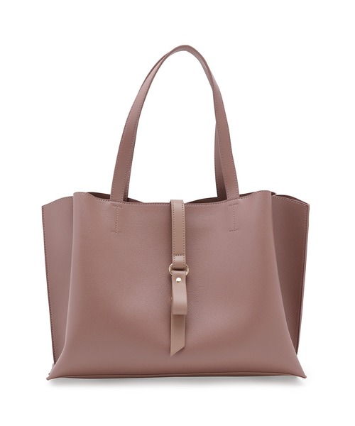 ROPE' PICNIC(ロペピクニック)の「【WEB限定カラー:ピンク】フラットリボンベルト2層A4トートバッグ(トートバッグ・レディース・ブラック/キナリ/ブルー系その他6/ピンク系その他2・FREE)」の21枚目の写真