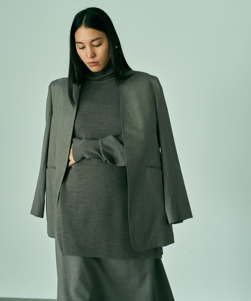 週末お値下げ: chaos カシミヤニットロングガウンF ベージュカオス 中古・古着通販】CHAOS (カオス) カシミヤシャギーニット