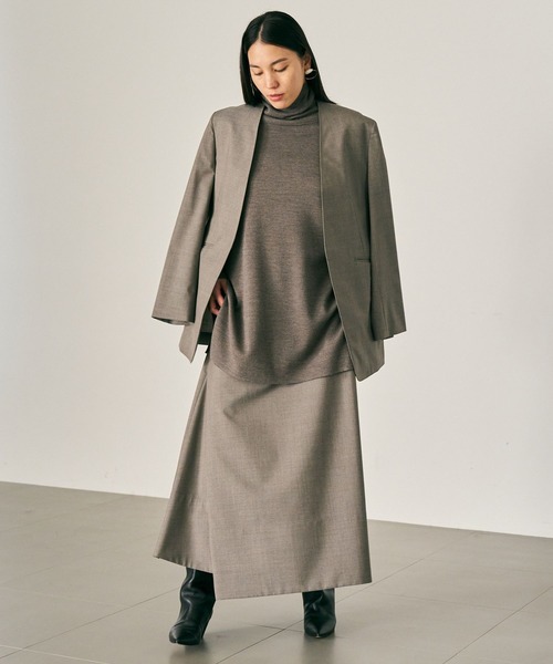 ほぼ未使用✨️24FW　カオス　金子綾　アイスモネニット　Super120'S ほぼ未使用✨️24FW カオス 金子綾 アイスモネニット Super120'S