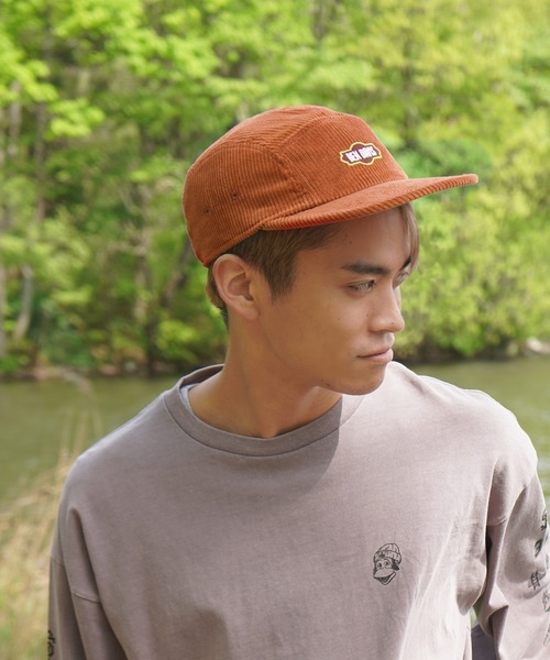 BEN DAVIS(ベンデイビス)の「CORDS JET CAP(キャップ・メンズ・オレンジ/ブラック/ベージュ・FREE)」の1枚目の写真
