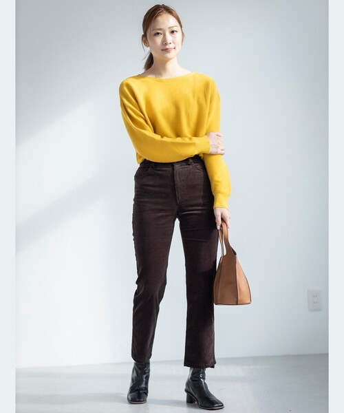 THE SHOP TK (ザ ショップ ティーケー )の「◆【ショルダー付2WAY】パネルミドルトートバッグ(トートバッグ・レディース・ブラウン系その他/オレンジ/ブルー/ブラック・00)」の10枚目の写真