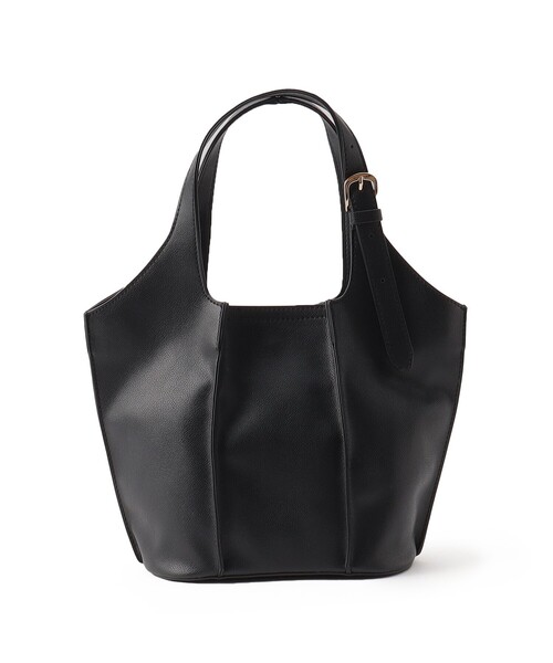 THE SHOP TK (ザ ショップ ティーケー )の「◆【ショルダー付2WAY】パネルミドルトートバッグ(トートバッグ・レディース・ブラウン系その他/オレンジ/ブルー/ブラック・00)」の13枚目の写真