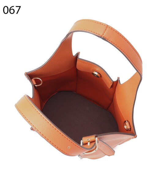 THE SHOP TK (ザ ショップ ティーケー )の「◆【ショルダー付2WAY】パネルミドルトートバッグ(トートバッグ・レディース・ブラウン系その他/オレンジ/ブルー/ブラック・00)」の21枚目の写真