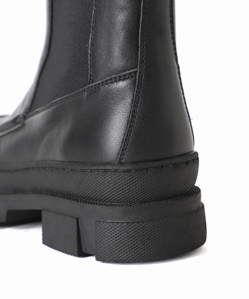REMME(レメ)の「【REMME/レメ】サイドゴアブーツ(ブーツ・レディース・ブラック・38/36/37)」の3枚目の写真