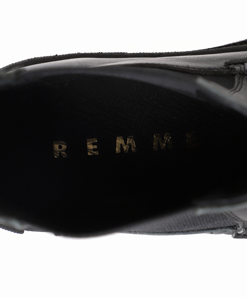 REMME(レメ)の「【REMME/レメ】サイドゴアブーツ(ブーツ・レディース・ブラック・38/36/37)」の5枚目の写真
