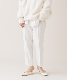 Rouge vif | 【XSサイズ展開パウダーツイルテーパードパンツ(その他パンツ)