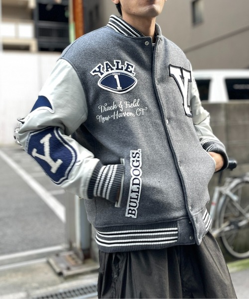 CPCM（シーピーシーエム）の「YALEワッペンスタジャン（スタジャン