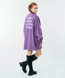 X-girl | METAL LOGO L/S TEE DRESS(ワンピース)