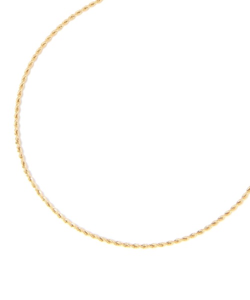 niko and...（ニコアンド）の「スクリューステンレスネックレス（ネックレス・メンズ・イエロー/グレー・FREE）」の4枚目の写真