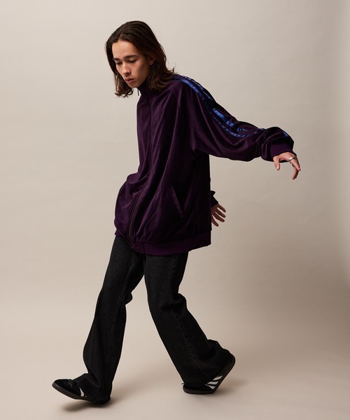 re_k by JUNRED（レクバイジュンレッド）の「re_k by JUNRED / リラックスフレアデニムパンツ（デニムパンツ・メンズ・ネイビー/サックスブルー/ブラック・S/M/L）」の6枚目の写真