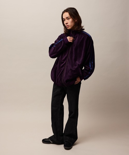 re_k by JUNRED（レクバイジュンレッド）の「re_k by JUNRED / リラックスフレアデニムパンツ（デニムパンツ・メンズ・ネイビー/サックスブルー/ブラック・S/M/L）」の8枚目の写真