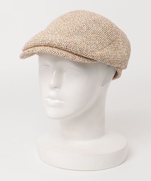 GLOSTER（グロスター）の「【GLOSTER/グロスター】PAPER HANTING ハンチング ハンチング帽（ハンチング/ベレー帽・メンズ・ベージュ/ネイビー・FREE）」の9枚目の写真