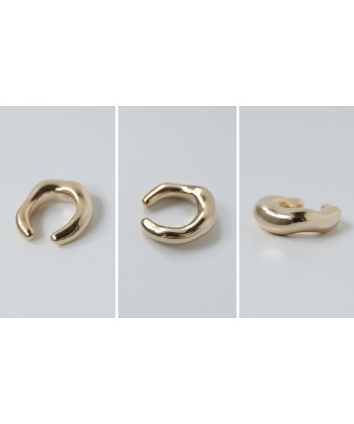 select MOCA(セレクトモカ)の「ヘキサゴンイヤーカフ(イヤーカフ・レディース・ゴールド/シルバー・FREE)」の12枚目の写真